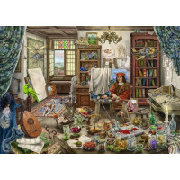 RAVENSBURGER Únikové EXIT puzzle Umělecké studio 759 dílků