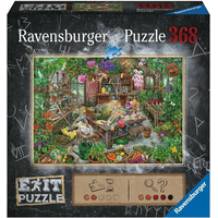 RAVENSBURGER Únikové EXIT puzzle Ve skleníku 368 dílků