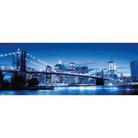 RAVENSBURGER Panoramatické puzzle Zářivý New York 1000 dílků