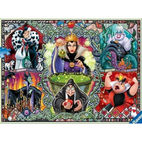 RAVENSBURGER Puzzle Zlé ženy z Disneyho pohádek 1000 dílků