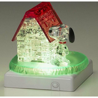 HCM KINZEL 3D Crystal puzzle Snoopy a domek 50 dílků