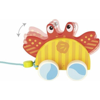 GOKI Dřevěný tahací krab