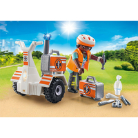 PLAYMOBIL® City Life 70052 Zásahová dvoukolka záchranářů se světly