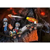 PLAYMOBIL® Dino Rise 70929 Dino Mine Vozík s raketami