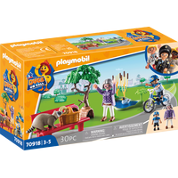 PLAYMOBIL® Duck On Call 70918 Policejní akce: Chyťte zloděje!