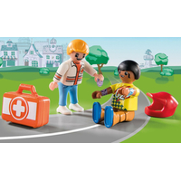 PLAYMOBIL® Duck On Call 70919 Záchranná akce: Pomozte závodníkovi!