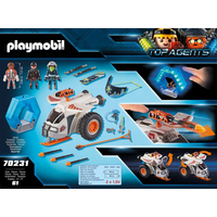 PLAYMOBIL® Top Agents 70231 Spy Team sněžný kluzák