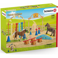 SCHLEICH Farm world® 42481 Trénink v agility pro pony
