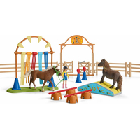 SCHLEICH Farm world® 42481 Trénink v agility pro pony
