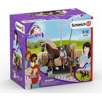 SCHLEICH Horse Club® 42438 Mycí box s Emily a Lunou