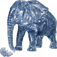 HCM KINZEL 3D Crystal puzzle Slon 40 dílků
