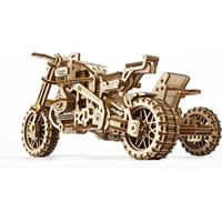 UGEARS 3D puzzle Motorka se sajdkárou 380 dílků