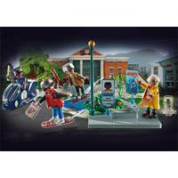 PLAYMOBIL® Back to the Future II 70634 Pronásledování s hoverboardem