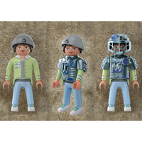PLAYMOBIL® Dino Rise 70626 Saichania: Obrana robota bojovníka