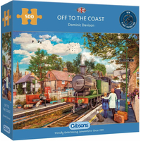 GIBSONS Puzzle Vzhůru na pobřeží 500 dílků
