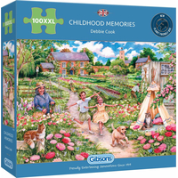 GIBSONS Puzzle Vzpomínky na dětství XXL 100 dílků