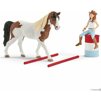 SCHLEICH Horse Club® 42441 Hannah a jezdecká sada na western