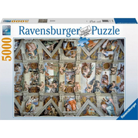 RAVENSBURGER Puzzle Sixtinská kaple 5000 dílků