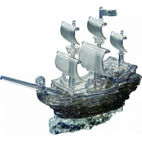 HCM KINZEL 3D Crystal puzzle Pirátská loď 101 dílků