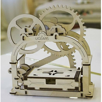 UGEARS 3D puzzle Mechanická krabička 61 dílků