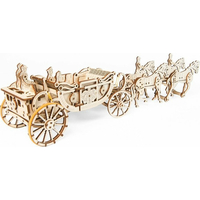 UGEARS 3D puzzle Královský kočár 290 dílků