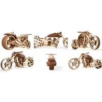 UGEARS 3D puzzle Motorka 189 dílků