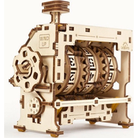 UGEARS 3D puzzle Počítadlo (pokladna) 157 dílků