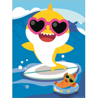 TREFL Oboustranné puzzle Baby Shark BABY MAXI 2x10 dílků