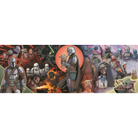 TREFL Panoramatické puzzle The Mandalorian: Dobrodružství 1000 dílků