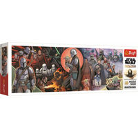 TREFL Panoramatické puzzle The Mandalorian: Dobrodružství 1000 dílků