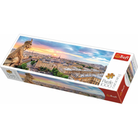 TREFL Panoramatické puzzle Výhled z katedrály Notre-Dame 1000 dílků