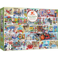 GIBSONS Puzzle Abeceda her a hraček 1000 dílků