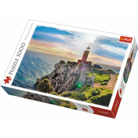 TREFL Puzzle Maják Melagavi, Řecko 1000 dílků