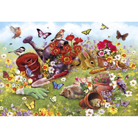 GIBSONS Puzzle Na zahradě 500 dílků