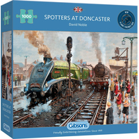 GIBSONS Puzzle Přihlížející v Doncasteru 1000 dílků