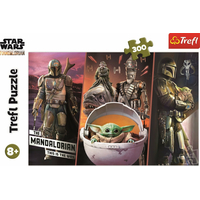 TREFL Puzzle The Mandalorian: Tajemný Baby Yoda 300 dílků