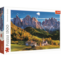TREFL Puzzle Údolí Val di Funes, Dolomity 1500 dílků