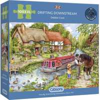 GIBSONS Puzzle Unášení po proudu XXL 100 dílků