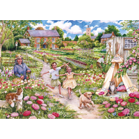 GIBSONS Puzzle Vzpomínky na dětství 500 dílků