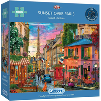 GIBSONS Puzzle Západ slunce nad Paříží 1000 dílků