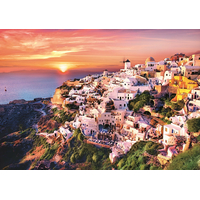 TREFL Puzzle Západ slunce nad Santorini, Řecko 1000 dílků