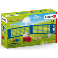 SCHLEICH Farm World® 42500 Oplocená aréna pro králíky a morčata