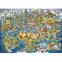 GIBSONS Puzzle Báječný svět 1000 dílků