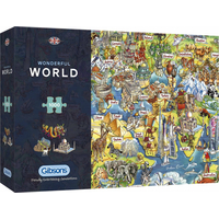 GIBSONS Puzzle Báječný svět 1000 dílků