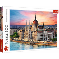 TREFL Puzzle Budova parlamentu, Budapešť 500 dílků