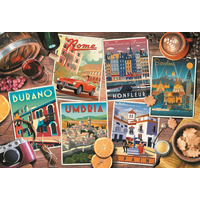 TREFL Puzzle Cesty po Evropě 1500 dílků