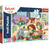 Puzzle Dobrou noc, Treflíci: Hry před spaním MAXI 24 dílků