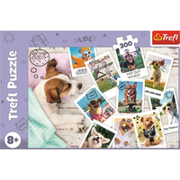 TREFL Puzzle Fotky z dovolené 300 dílků