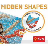 TREFL Puzzle Hidden Shapes: Podmořský život 1060 dílků