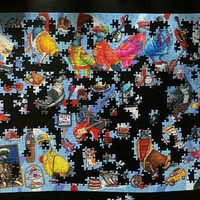 GIBSONS Puzzle Holubi z Británie 1000 dílků